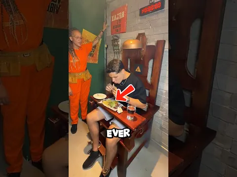 Would You Eat at This Prison-Themed Restaurant? 😳