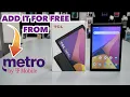 TCL TAB 8 LE Unboxing and Review the a Free Tablet from metro by t-mobile when you add on