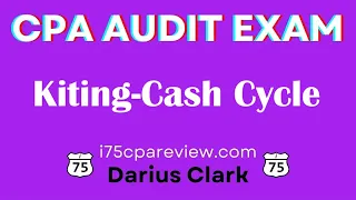 CPA Audit Exam-Cash Cycle - Kiting-Transaction Cycles-By Darius Clark-i75