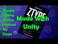 How To Make a Typing Game in - Unity