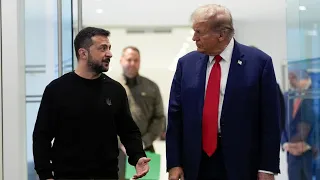 LIVE: Donald Trump and Volodymyr Zelensky meet at the White House