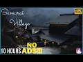 Download Lagu SAMURAI VILLAGE - 10 HOURS - HANS ZIMMER - JAPANESE MUSIC RAIN MEDITATION - ASMR - 4K -