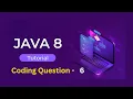 Stream API in Java 8 Interview Questions Q6 Find the Duplicate Values from List using java8