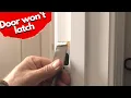 Door Won t Latch How to Move a Strike Plate