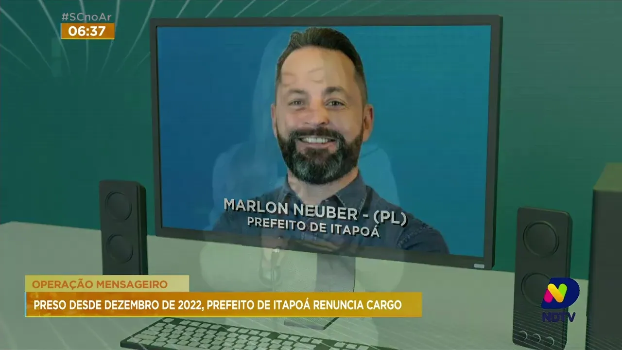 Prefeito de Itapoá, no Norte de SC, renuncia ao cargo