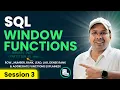 Master SQL Window Functions RANK Vs DENSE - RANK Vs ROW