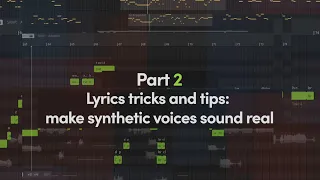 Synthesizer V Studio English Tutorial Pt 2 - How to Type in for Lifelike Vocals