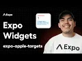 How to add native iOS Widgets to your Expo app SwiftUI Expo Apple Targets