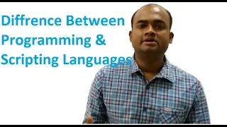 difference between programming and scripting languages Compiler and interpreter based languages
