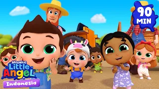 Gabungan Kami Peternakan | Little Angel Bahasa Indonesia | Kartun dan Lagu Anak