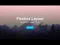 Responsive Full-Screen Header using CSS Flexbox Flexbox Layout