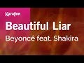 Download Lagu Beautiful Liar - Beyoncé \u0026 Shakira | Karaoke Version | KaraFun