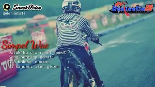 Download Kumpulan quotes Snack Vidio keren abis cocok buat story wa | Drag bike MP3