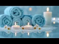 Cozy Blue Spa Retreat Deep Sleep Ambience with Soft Piano Candles Meditation Sounds