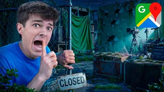 Exploring Abandoned Movie Locations on Google Maps! | Brent Rivera