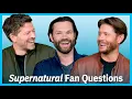 Download Lagu SUPERNATURAL's Jared Padalecki, Jensen Ackles \u0026 Misha Collins answer your fan questions | TV Insider