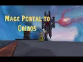 Mage Portal To Oribos in Shadowlands