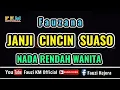 Download Lagu Fauzana - JANJI CINCIN SUASO ( Karaoke ) NADA RENDAH WANITA