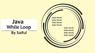 While Loops in Java Java Bangla Tutorial