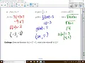 Lesson 2 Function Notation Notes