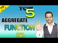SQL Part 14 - TOP 5 Aggregate function in SQL How to use Aggregate function in PostgreSQL