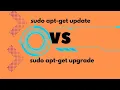 sudo apt-get update vs upgrade - What is the Difference