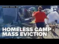 Mass Eviction of Homeless Camp in Cottage Grove Homeless Moved to Dog Park