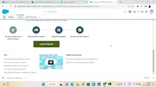 Data Import wizard Trailhead salesforce