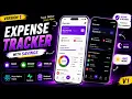 Expense Tracker App React Native Supabase Light Dark Mode V1 Built an Expense Tracker App