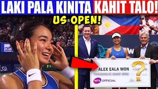 GOOD NEWS! GANITO PALA KALAKI KINITA NI ALEX EALA KAHIT TALO SA 3RD ROUND SA US OPEN
