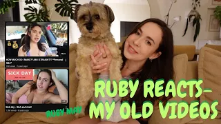 Reacting to my OLD q a s 8 years on YouTube