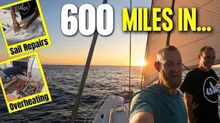 Sailing 800 Miles To Australia Pt 2 / “Repairs & Racing The Weather”