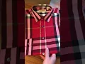 My new Burberry check shirts