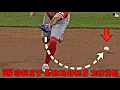 MLB Worst Errors April 2026