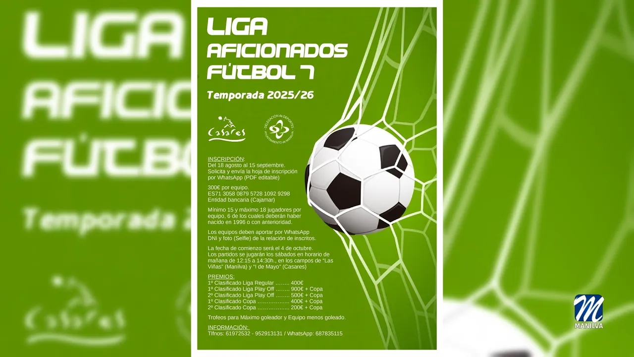 Liga de Aficionados de Fútbol 7 – 2025/26