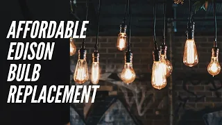 Best And Cheapest Edison Bulb Replacement - Awesome Lighting