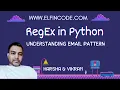 How to Email from String Regular Expression Tutorial Python Part-2 Python Training