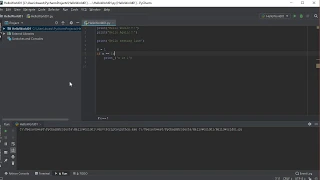02 Python Using PyCharm to create a basic program and Hello World in Python