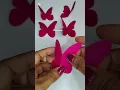 MARIPOSAS EN CARTULINA Facil
