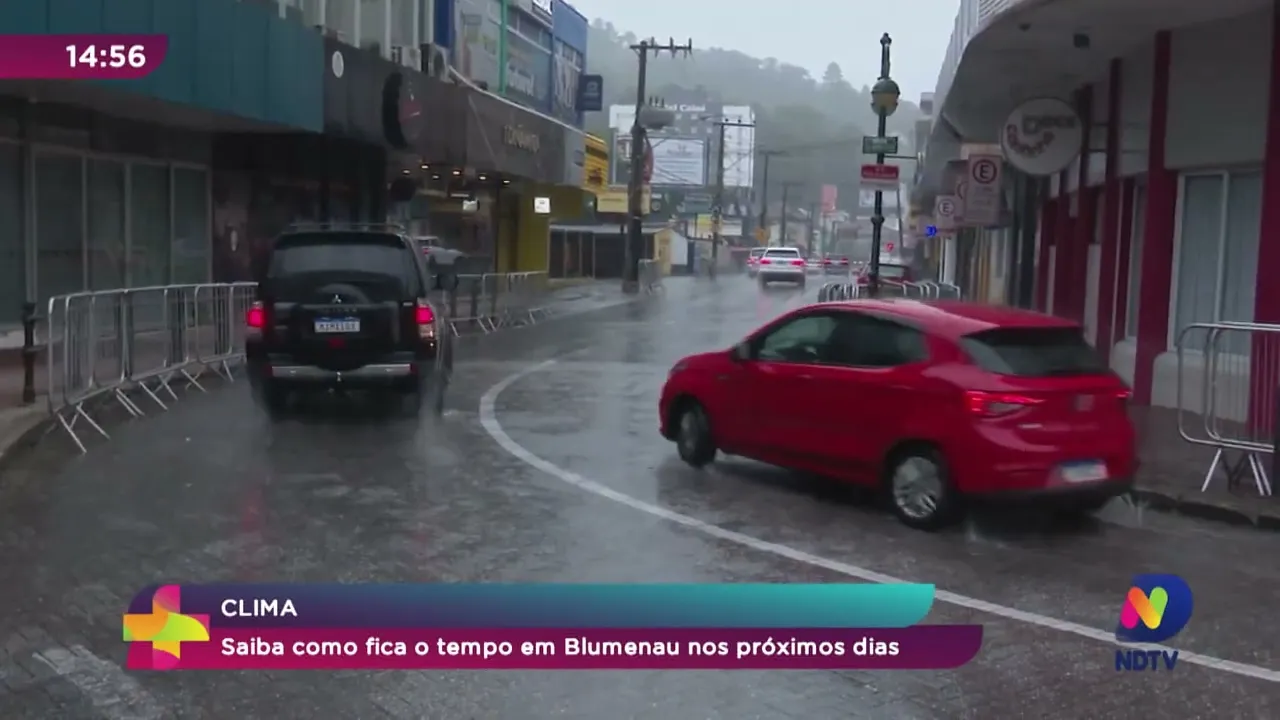 Saiba como fica o tempo em Blumenau nos próximos dias
