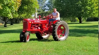 Farmall restored and ready for a new owner-Don Rose Auction and Realty