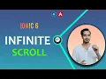 Ionic Angular - Infinite Scroll