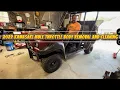 2022 Kawasaki mule throttle body removal and cleaning