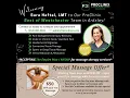 Welcoming Sara Haftel to Ardsley Massage Special