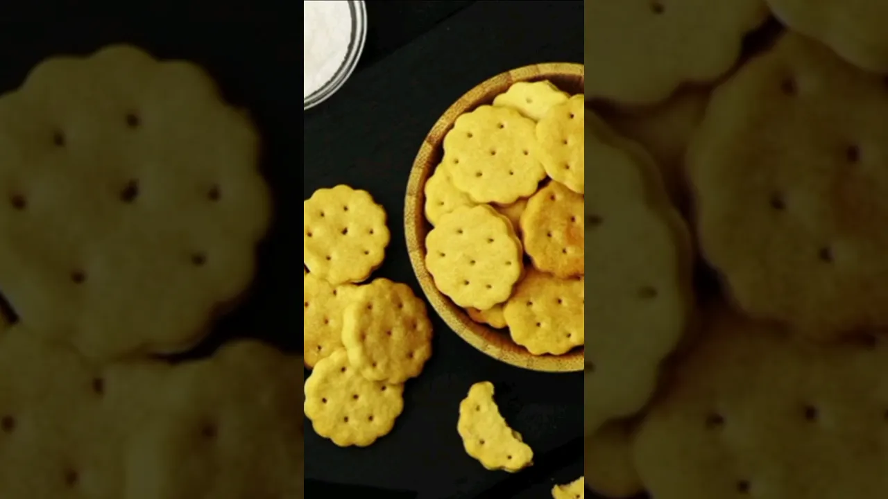 Salt Crackers/ Salt Cookies   Cookies #shorts #shortsvideo #shortsfeed #Homemade Saltine Crackers