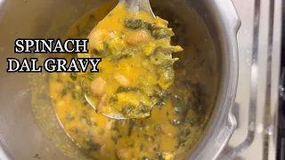 கீரை வேர்கடலை பருப்பு கூட்டு |Greens & Peanut Dal Kootu | Spinach Dal Gravy | No Onion,Garlic,Tomato
