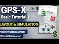 GPS-X Tutorial 1 Layout Drawing Grid Setup Basic Simulation Beginner Guide