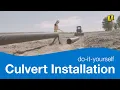 Do-It-Yourself Culvert Installation Guide by Prinsco