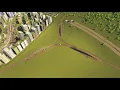 Cities Skylines - Gorgeous Train Triangle Intersection