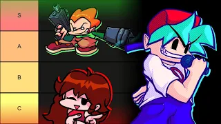 the entire friday night funkin tier list